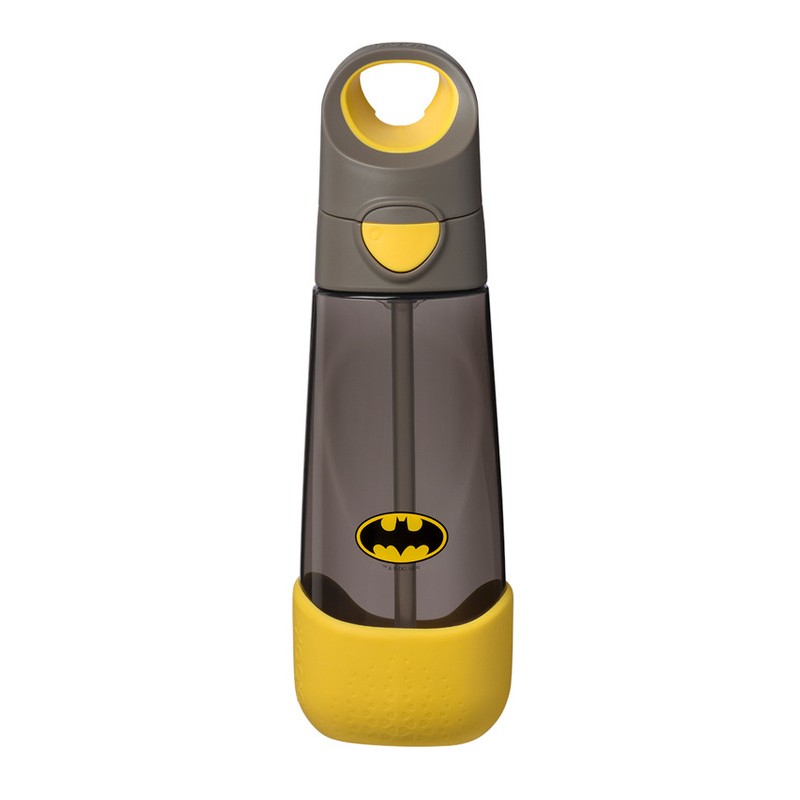 B.BOX BB00915 Butelka na wodę tritanowa ze słomką 600 ml Batman