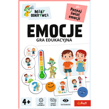 TREFL 02804 Gra Emocje / Mały Odkrywca