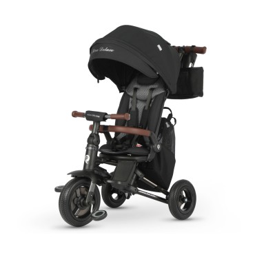 MILLY MALLY 6308 Qplay Rowerek Trójkołowy Nova Deluxe Black