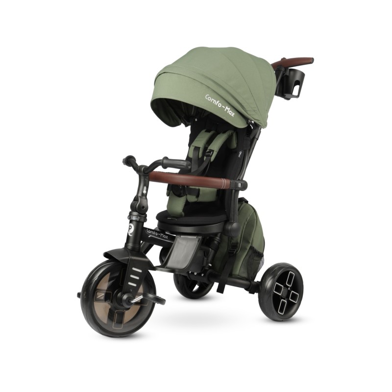 MILLY MALLY 6301 Qplay Rowerek Trójkołowy Comfo Max Olive Green