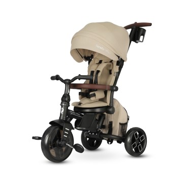 MILLY MALLY 6303 Qplay Rowerek Trójkołowy Comfo Max Beige