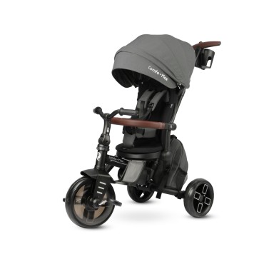 MILLY MALLY 6340 Qplay Rowerek Trójkołowy Comfo Max Grey