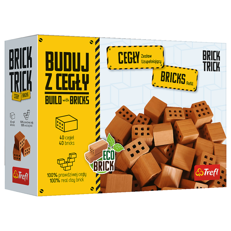 BRICK TRICK 61554 Cegły połówki 40 szt