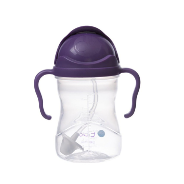 B.BOX BB0050 Bidon ze słomką 240 ml grape