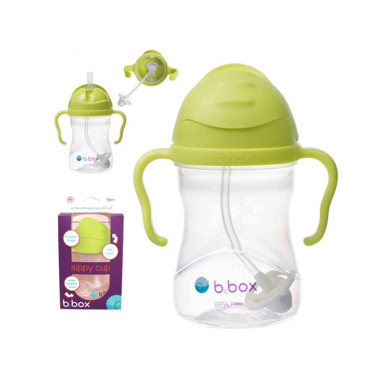 B.BOX BB00512 Bidon ze słomką 240 ml pineapple